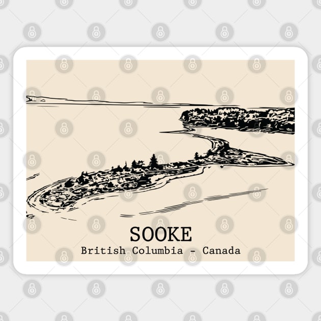 Sooke - British Columbia Magnet by Lakeric